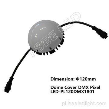 Okrągła Dome LED Pixel Dot Light DMX Control